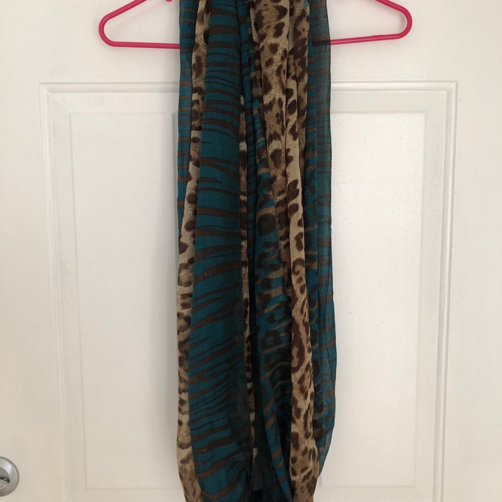Cheetah scarf